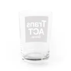 TransACT Group® Official ShopのTransACT Group® Water Glass :back