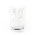 二子舎のたぬきケーキの食べ方 Water Glass :back