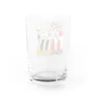 旨味教授といちごもちぷりんのコンバイン Water Glass :back