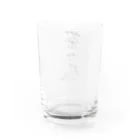 ﾁﾋﾞ姐さんの茶々丸と飼い主の名 Water Glass :back