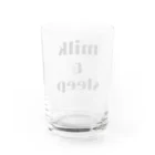 ●babyshop● shunの赤ちゃんの1日 MILK&SLEEP Water Glass :back