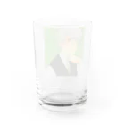 わたつみの💚先生💚 Water Glass :back