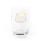 chicodeza by suzuriの段ボール亀さん Water Glass :back