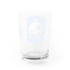 たぬきの残像のさいわいのねこ　カムパネルラ Water Glass :back