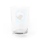 たぬきの残像のさいわいのねこ　ジョバンニ Water Glass :back