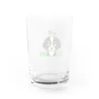 ラッキーアイテムの仲間たちのラッキーアイテムはバーニーズです。 Water Glass :back