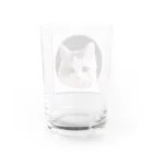 ぬくもふ屋　【猫 犬の似顔絵描き】のPuu Water Glass :back