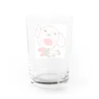 思い出ショップのおさるまま Water Glass :back