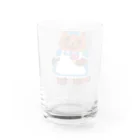 うとのぎゃらり〜🐰の不思議の国のたぬき　アリス Water Glass :back