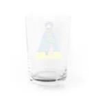 あきらんどの宇宙人と女の子 Water Glass :back