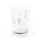 きゅうりちゃんショップのかおいっぱい Water Glass :back