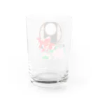 青蓮堂 -セイレンドウ-の牡丹にオランダ獅子頭 Water Glass :back