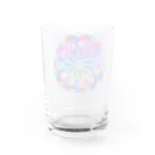 💖宇宙整体♪🌈♪こころからだチャンネル♪💖の母性回帰曼荼羅　彩りの花園へsee-through version Water Glass :back