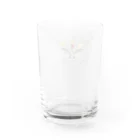 SHAKUTORIMUSHIのかいこがとわたし#silk moth and me Water Glass :back
