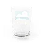 さかもと きなこのWEBショップのBIGいぬ Water Glass :back