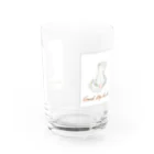 今夜は焼肉のgood hip gecko Water Glass :back