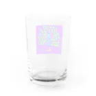 Fのクジャク雀々 Water Glass :back