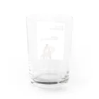 ©️みるの丸の内OLのつぶやきグッズ Water Glass :back