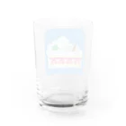 Chill`s Factoryのしろいケーキ シマエナガ Water Glass :back