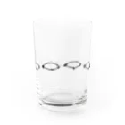 ぴすぴすのすいすいアザラシ Water Glass :back