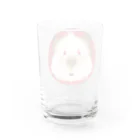 【モルモット】Mugi & Ruki【四国犬】のヒマラヤン モルモット君 Water Glass :back