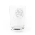 chicodeza by suzuriの釣りマーク Water Glass :back