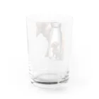 Ru.xxxのトイプードル☆Ru. Water Glass :back