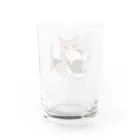 みーちやの息するらいぞう Water Glass :back