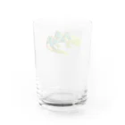 yuckeの森ワニ Water Glass :back