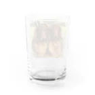 ドッグハウスベティのスタンダードダックス兄妹 Water Glass :back