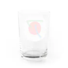 bonnylochのKatakana＠丸アイコン Water Glass :back