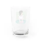 ホーム・はとばんぬ・ホームのレトロでプラスサイズな女の子その1 Water Glass :back