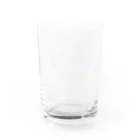 dot.の水色のドット翼 Water Glass :back