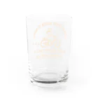 キッズモード某のバイク日和(イエロー) Water Glass :back