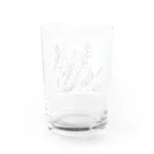 blancillaの揺れる花 Water Glass :back