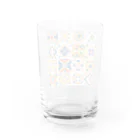 IZANAMI by Akane Yabushitaの🇵🇹リスボンのアズレージョ（レトロポップ Mix） Water Glass :back