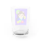 greetenの猫 侍くん 和柄 Water Glass :back