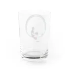 さあちのひなたぼっこ Water Glass :back