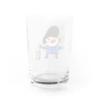 momino studio SHOPの曲食べ Water Glass :back