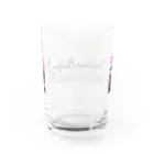 Metime Designs ☆ みぃたいむデザインのみぃたいむ☆ロゴグラス Water Glass :back