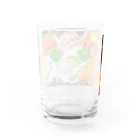 里空の刺身花畑 Water Glass :back