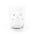 Sugar Plum Shopのうさぎちゃん グラス ふわふわ Water Glass :back