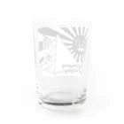 けいチャン🌽化け物製造工場の日章カラー Water Glass :back