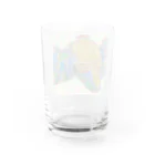 アート工房　甘月蝕(kanngesshoku)『TAaKA』のストアのMary's  tweets 『ママ、早く帰って来ないかな❗』 Water Glass :back