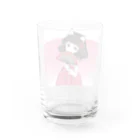 加藤 光雲のRose-design（扇子開きVer.） Water Glass :back