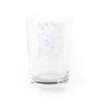 R☆worldのカラフルクリスタル Water Glass :back