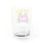 食用アマガエル【動画配信/毎週＊火曜/金曜＊18時】の食用悪ガエルグッズ Water Glass :back