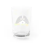 greetenのキャバリアトライカラー癒し犬 Water Glass :back