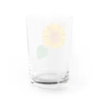 やんぐすけーるのやんぐすけーる・ひまわり葉付き Water Glass :back