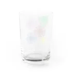 Contemporary　ArtのMysterious'Art Water Glass :back